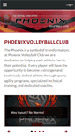 Mobile Screenshot of phoenixvolleyballclub.com